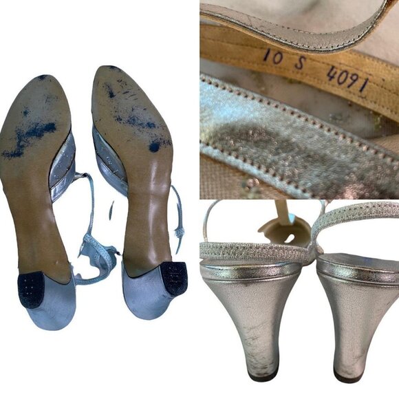 Vintage Silver Metallic Mesh - Picture 4 of 4